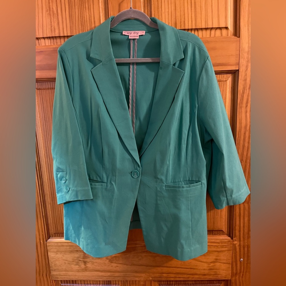 Penningtons Teal Green Blazer